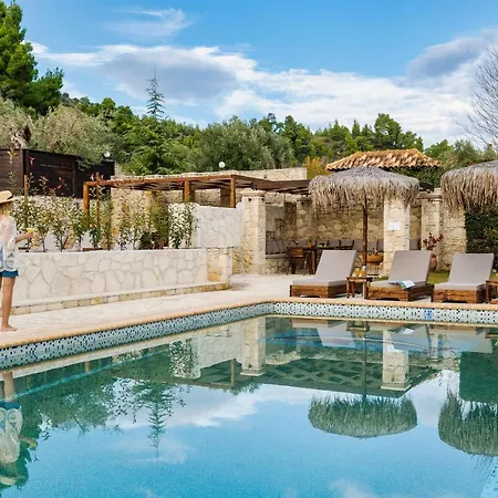 Palmrise Luxury Villas By Travel Pro Services - Nea Skioni Halkidiki Buitenkant foto